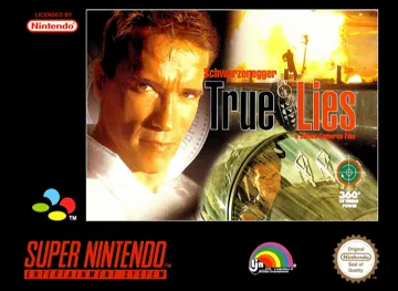 True Lies (Europe) box cover front